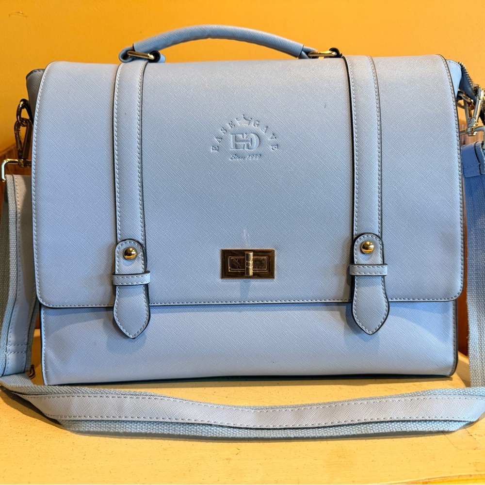 Elegant Blue Laptop Bag